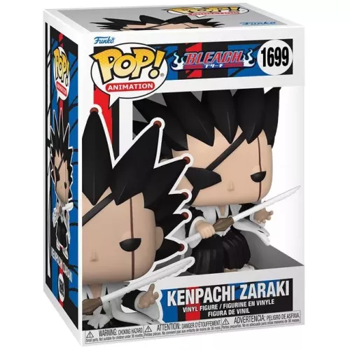 Funko Pop! Kenpachi Zaraki #1699 Bleach Animation Vinyl Figure Box