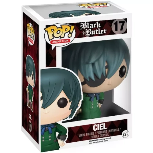 Funko Pop! Ciel #17 Black Butler Animation Vinyl Figure Box