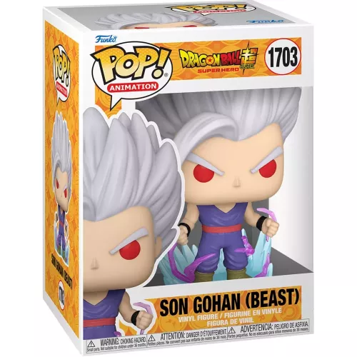 Funko Pop! Son Gohan (Beast) #1703 Dragon Ball Super Super Hero Box