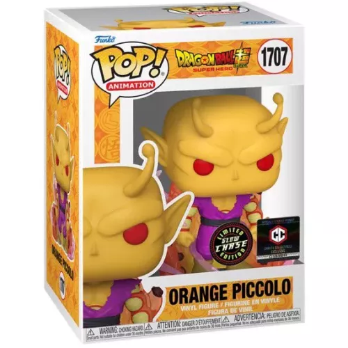 Funko Pop! Orange Piccolo #1707 Chase Glows in the Dark Box