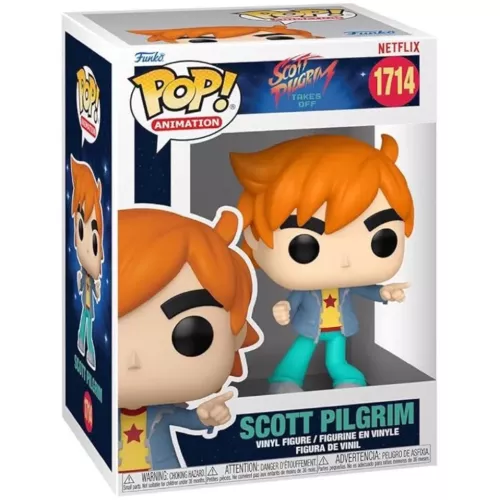 Funko Pop! Scott Pilgrim #1714 Scott Pilgrim Takes Off Box