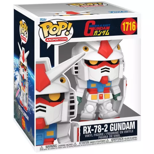 Funko Pop! RX-78-2 Gundam #1716 6 Inch Animation Vinyl Figure Box