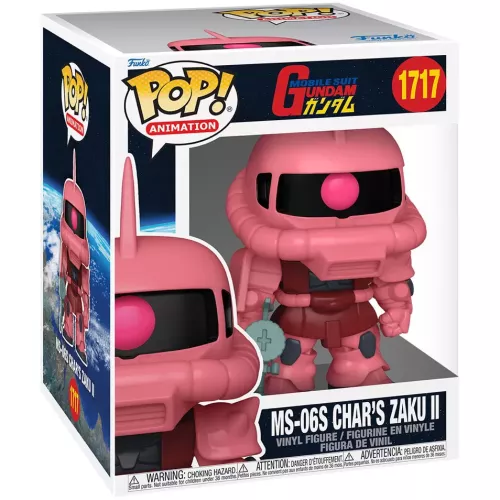 Funko Pop! MS-06S Char's Zaku II #1717 6 Inch Gundam Box