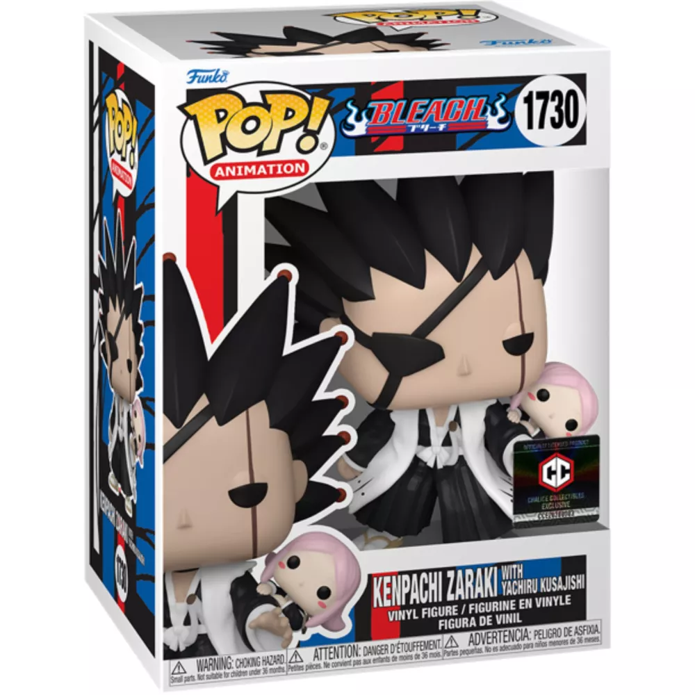 Kenpachi Zaraki with Yachiru Kusajishi Box