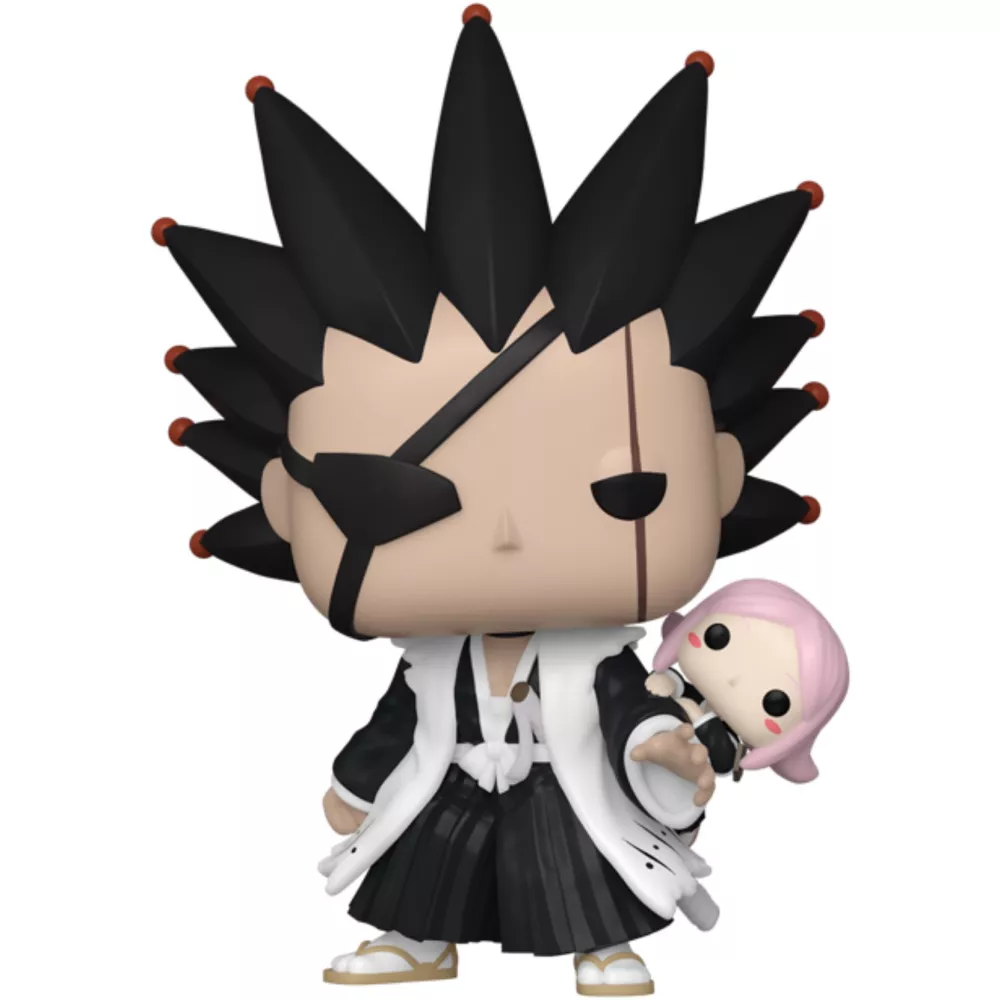 Kenpachi Zaraki with Yachiru Kusajishi