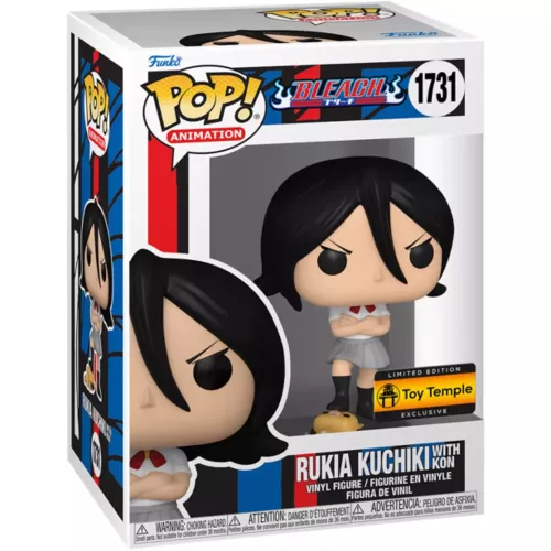 Funko Pop! Rukia Kuchiki with Kon #1731 Bleach Animation Box
