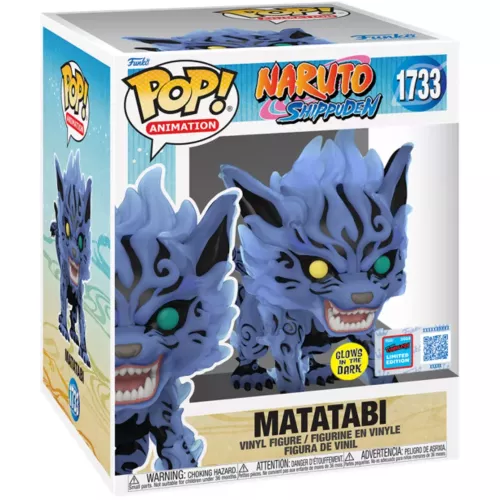 Funko Pop! Matatabi #1733 6 Inch Glows in the Dark Box