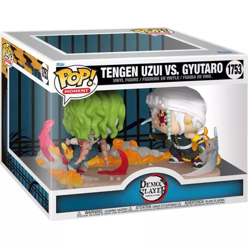 Funko Pop! Tengen Uzui vs. Gyutaro #1753 Demon Slayer Kimetsu no Yaiba Box