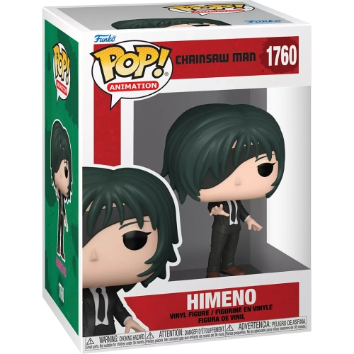 Funko Pop! Himeno #1760 Chainsaw Man Animation Vinyl Figure Box