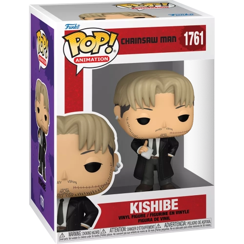 Funko Pop! Kishibe #1761 Chainsaw Man Animation Vinyl Figure Box