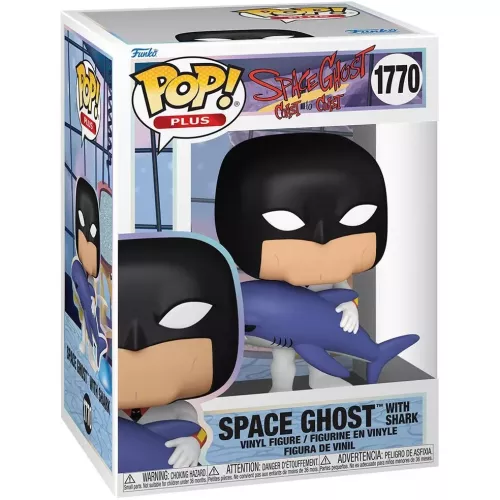 Funko Pop! Space Ghost with Shark #1770 PLUS Space Ghost Coast to Coast Box