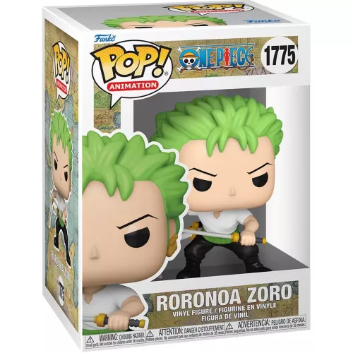 Funko Pop! Roronoa Zoro #1775 One Piece Animation Vinyl Figure Box