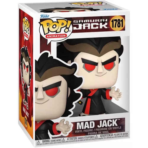 Funko Pop! Mad Jack #1781 Samurai Jack Animation Vinyl Figure Box