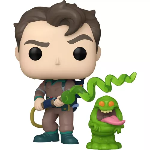 Funko Pop! Venkman with Slimer #1785 The Real Ghostbusters