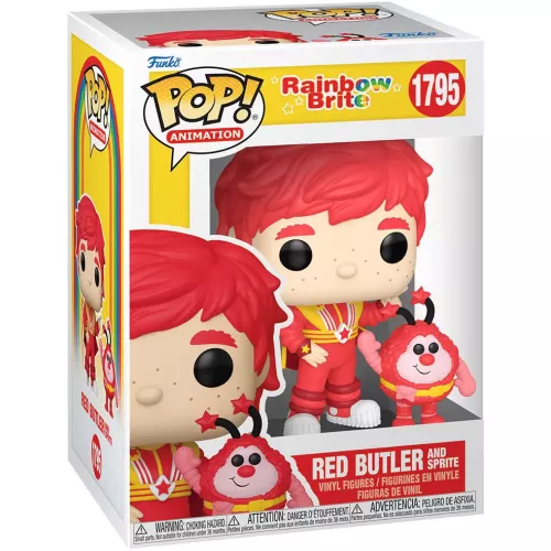 Funko Pop! Red Butler and Sprite #1795 Rainbow Brite Box