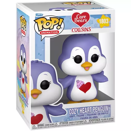 Funko Pop! Cozy Heart Penguin #1803 Care Bears Cousins Box