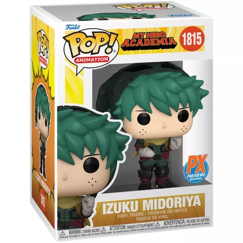 Funko Pop! Izuku Midoriya #1815 Hooded My Hero Academia Box