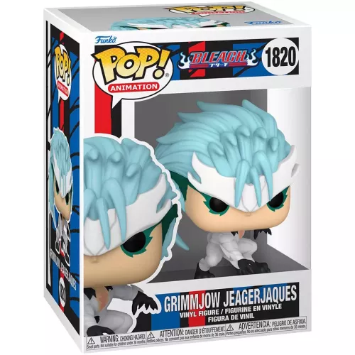 Funko Pop! Grimmjow #1820 Ressureccion Bleach Animation Box