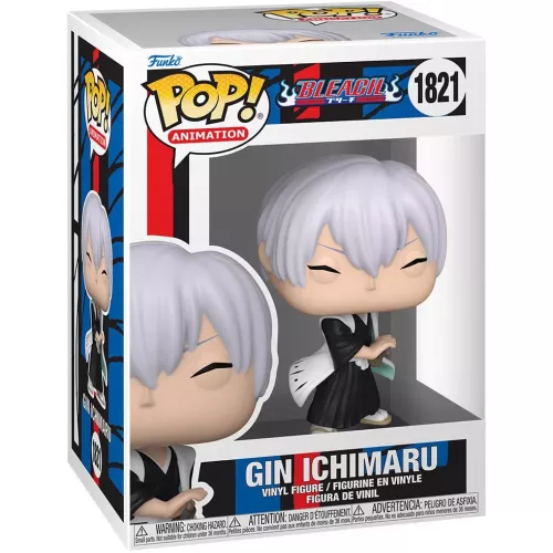 Funko Pop! Gin Ichimaru #1821 Bleach Animation Vinyl Figure Box