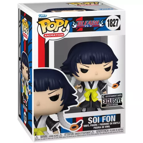 Funko Pop! Soi Fon #1827 Bleach Animation Vinyl Figure Box