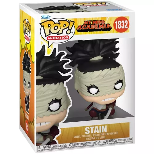 Funko Pop! Stain #1832 My Hero Academia Animation Vinyl Figure Box