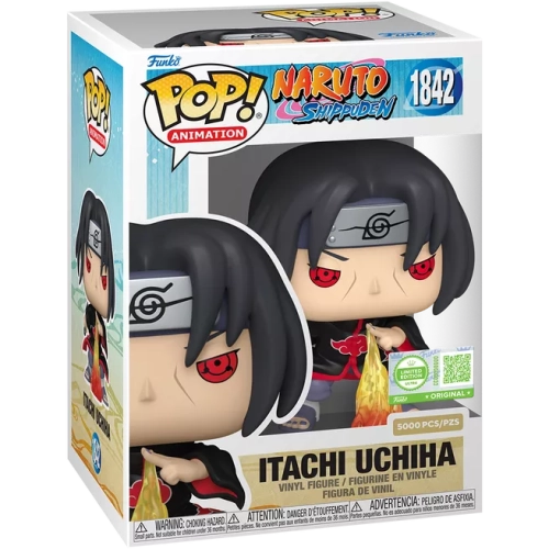 Funko Pop! Itachi Uchiha #1842 Fireball Jutsu Naruto Shippuden Box