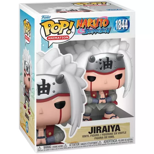 Funko Pop! Jiraiya #1844 Jutsu Naruto Shippuden Animation Box