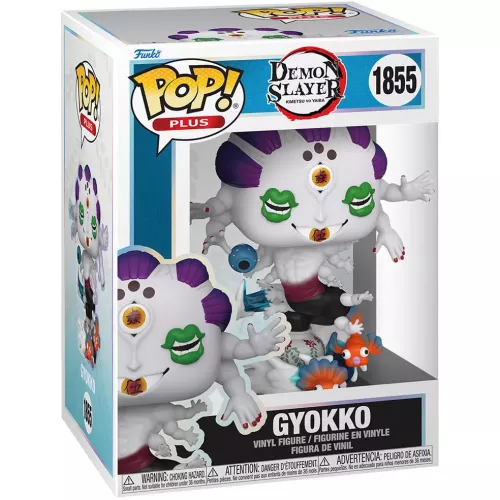 Funko Pop! Gyokko #1855 PLUS Demon Slayer Kimetsu no Yaiba Box