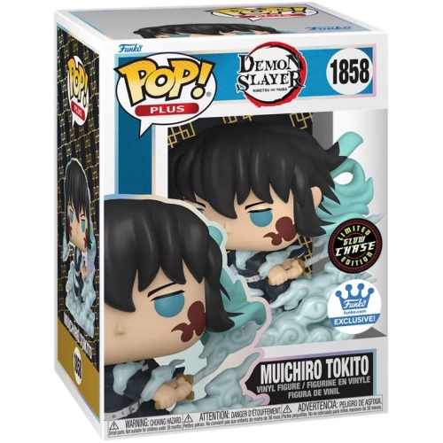 Funko Pop! Muichiro Tokito #1858 Chase Glows in the Dark PLUS Box