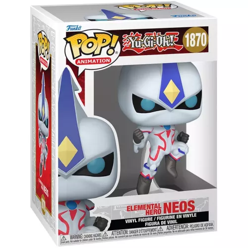 Funko Pop! Elemental Hero Neos #1870 Yu-Gi-Oh! Animation Box