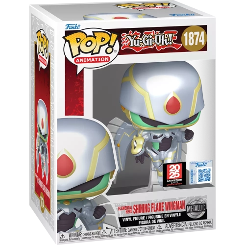 Funko Pop! Elemental Hero Shinning Flare Wingman #1874 Box