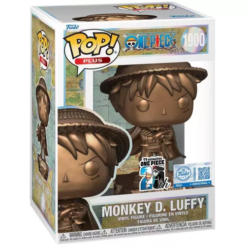 Funko Pop! Monkey D. Luffy #1900 Statue PLUS Bronze Box