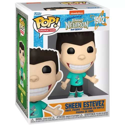 Funko Pop! Sheen Estevez #1902 Nickelodeon The Adventures of Jimmy Neutron Boy Genius Box