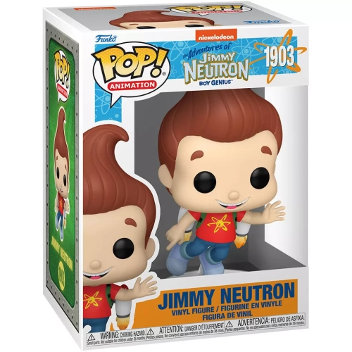 Funko Pop! Jimmy Neutron #1903 Nickelodeon The Adventures of Jimmy Neutron Boy Genius Box