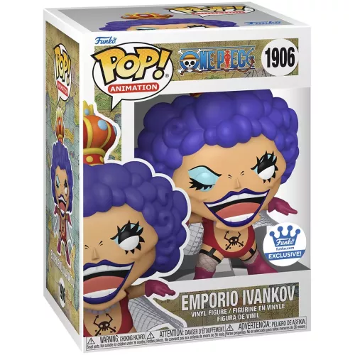 Funko Pop! Emporio Ivankov #1906 One Piece Animation Box