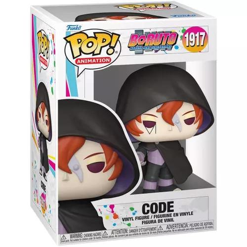 Funko Pop! Code #1917 Boruto Naruto Next Generations Box