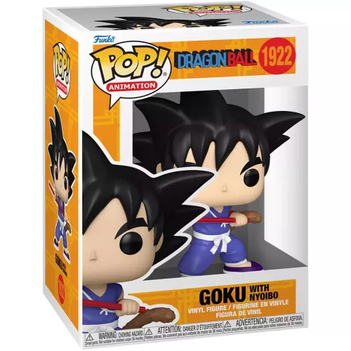 Funko Pop! Goku with Nyoibo #1922 Dragon Ball Animation Box