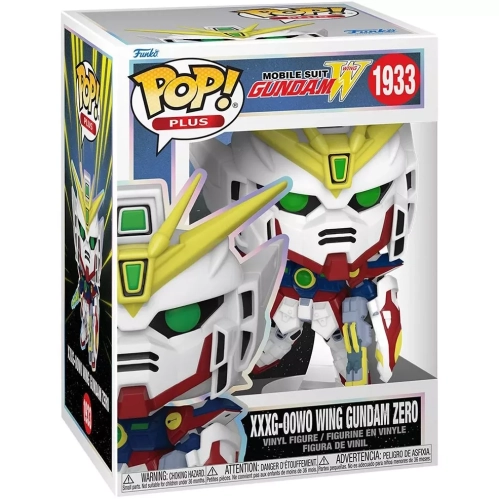 Funko Pop! XXXG-00W0 Wing Gundam Zero #1933 PLUS Mobile Suit Gundam Wing Box