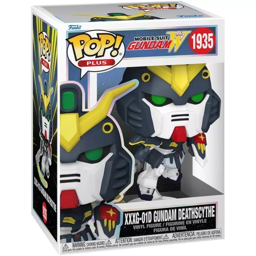 Funko Pop! XXXG-01D Gundam Deathscythe #1935 PLUS Mobile Suit Gundam Wing Box