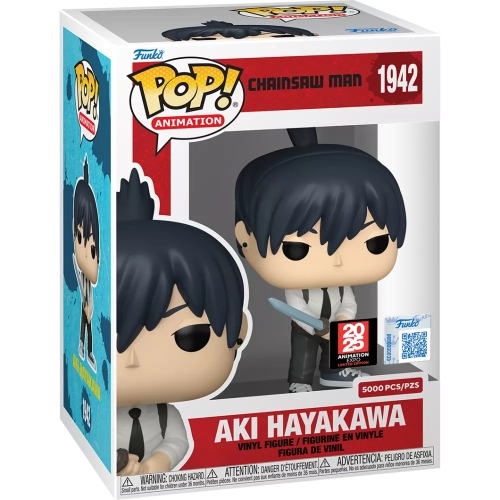 Funko Pop! Aki Hayakawa #1942 Chainsaw Man Animation Box