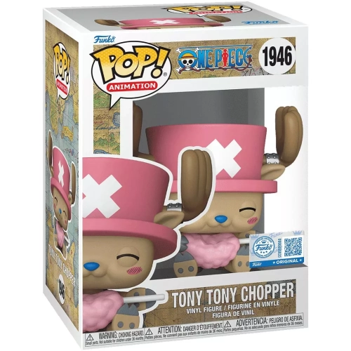 Funko Pop! Tony Tony Chopper #1946 with Cotton Candy Box