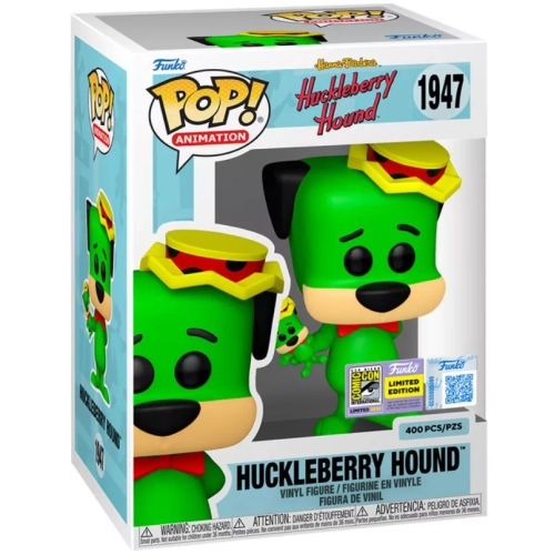 Funko Pop! Huckleberry Hound #1947 Green Hanna-Barbera Huckleberry Hound Box