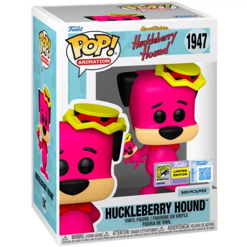 Funko Pop! Huckleberry Hound #1947 Pink Hanna-Barbera Huckleberry Hound Box