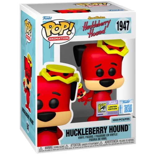 Funko Pop! Huckleberry Hound #1947 Red Hanna-Barbera Huckleberry Hound Box