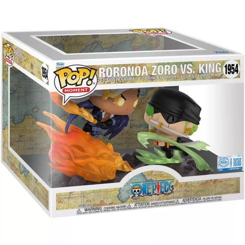 Funko Pop! Roronoa Zoro vs. King #1954 One Piece Animation Box