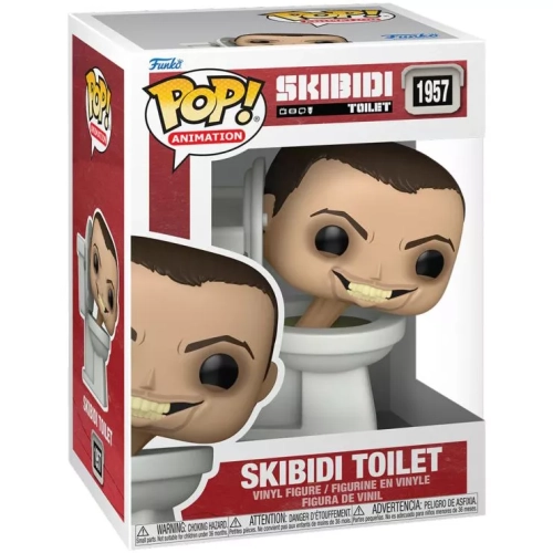 Funko Pop! Skibidi Toilet #1957 Animation Vinyl Figure Box