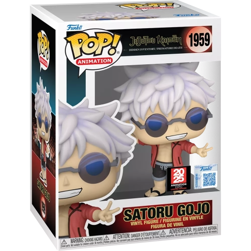 Funko Pop! Satoru Gojo #1959 Beach Outfit Jujutsu Kaisen Box