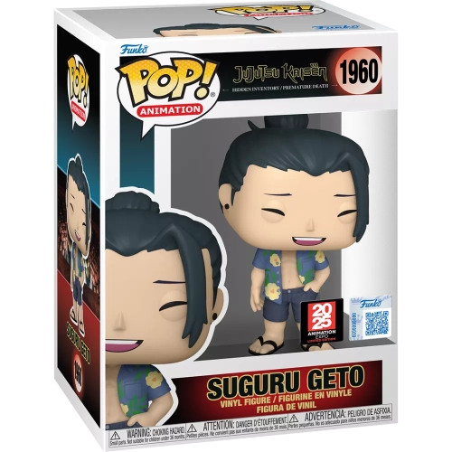 Funko Pop! Suguru Geto #1960 Beach Outfit Jujutsu Kaisen Box