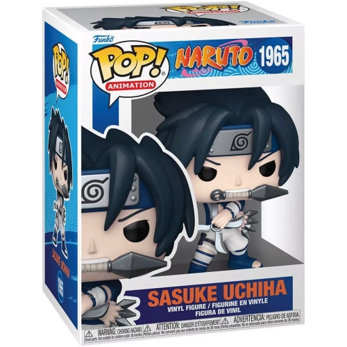 Funko Pop! Sasuke Uchiha #1965 Naruto Animation Vinyl Figure Box