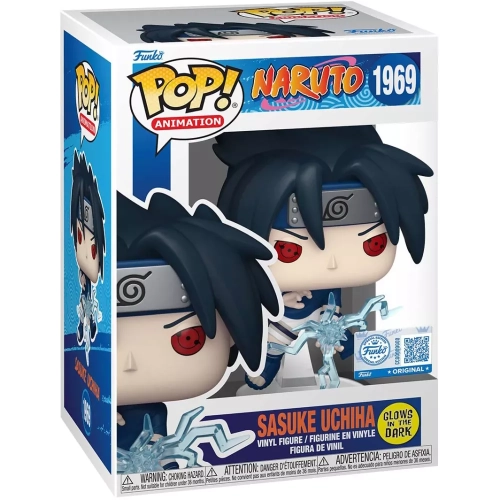 Funko Pop! Sasuke Uchiha #1969 Glows in the Dark Naruto Box